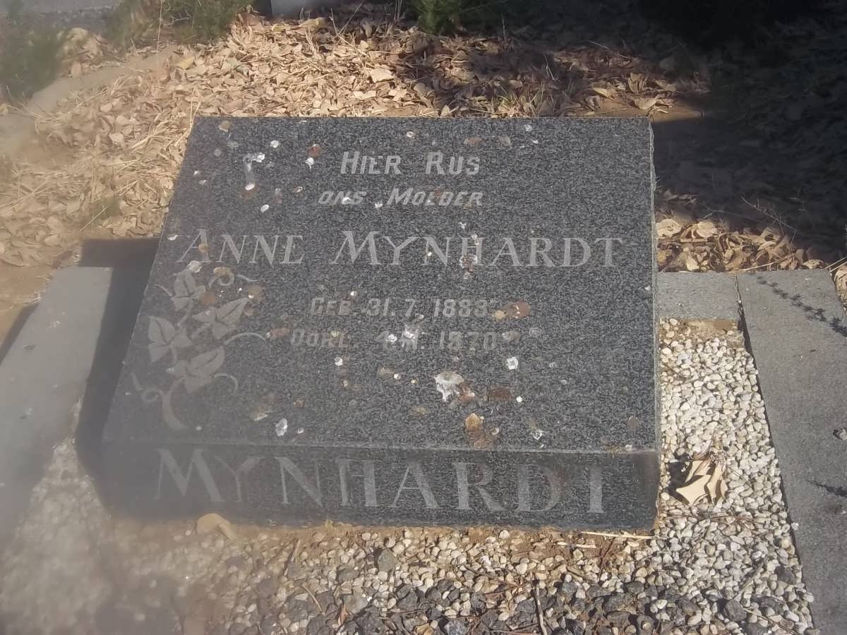 MYNHARDT Anne 1883-1970