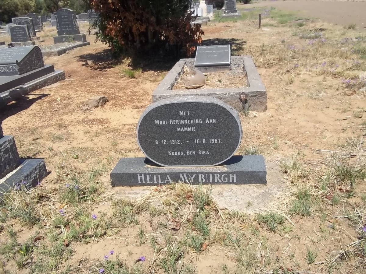 MYBURGH Heila 1912-1957