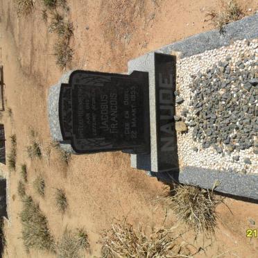 NAUDE Jacobus Francois 1955-1955
