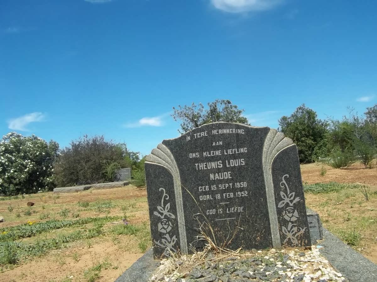NAUDE Theunis Louis 1950-1952
