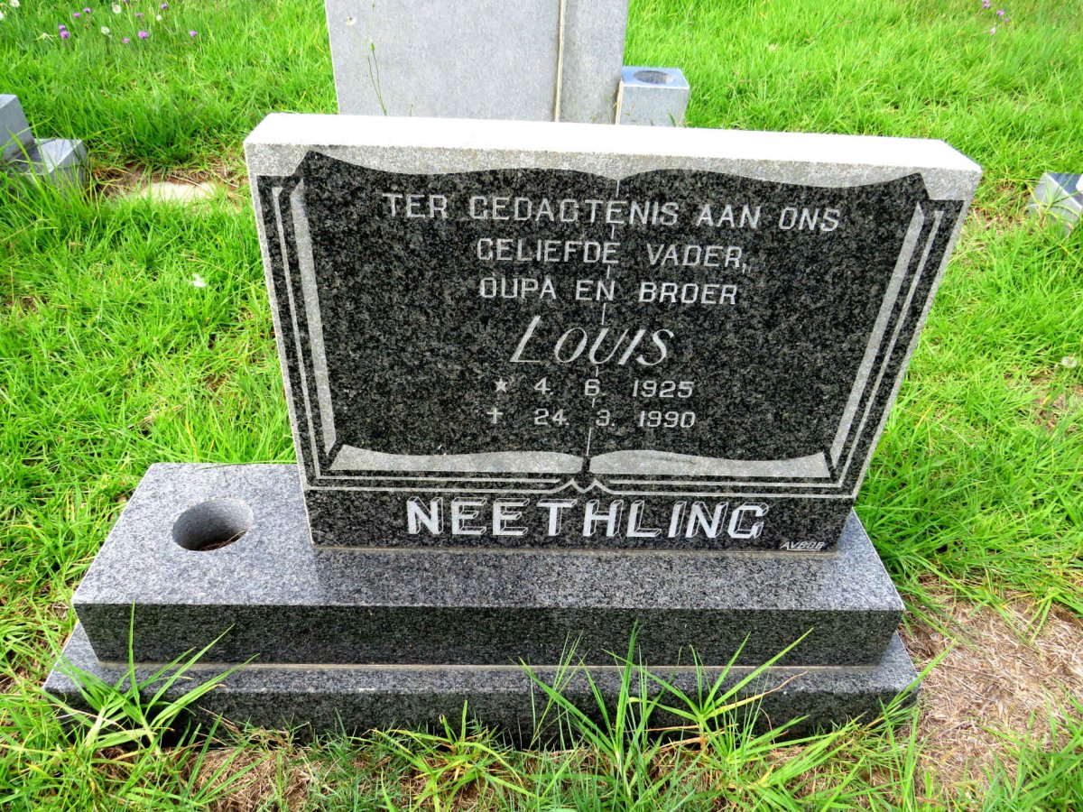 NEETHLING Louis 1925-1990