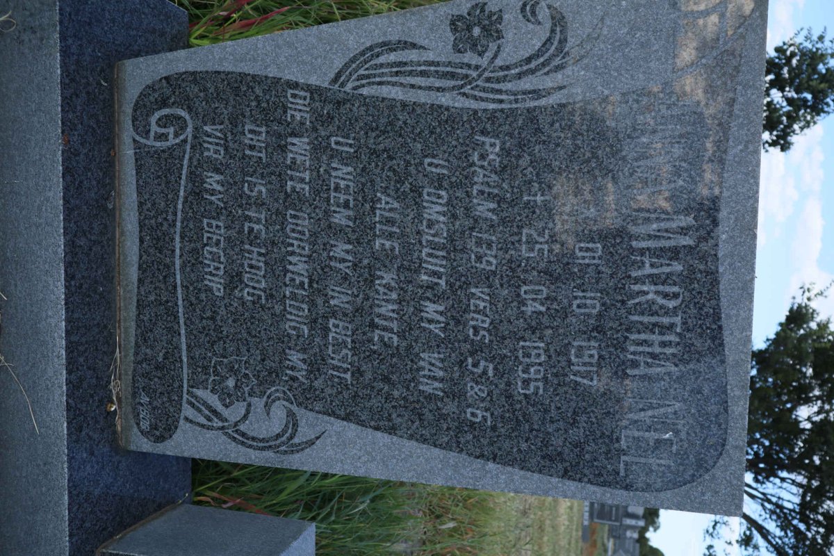 NEL Anna Martha 1917-1995