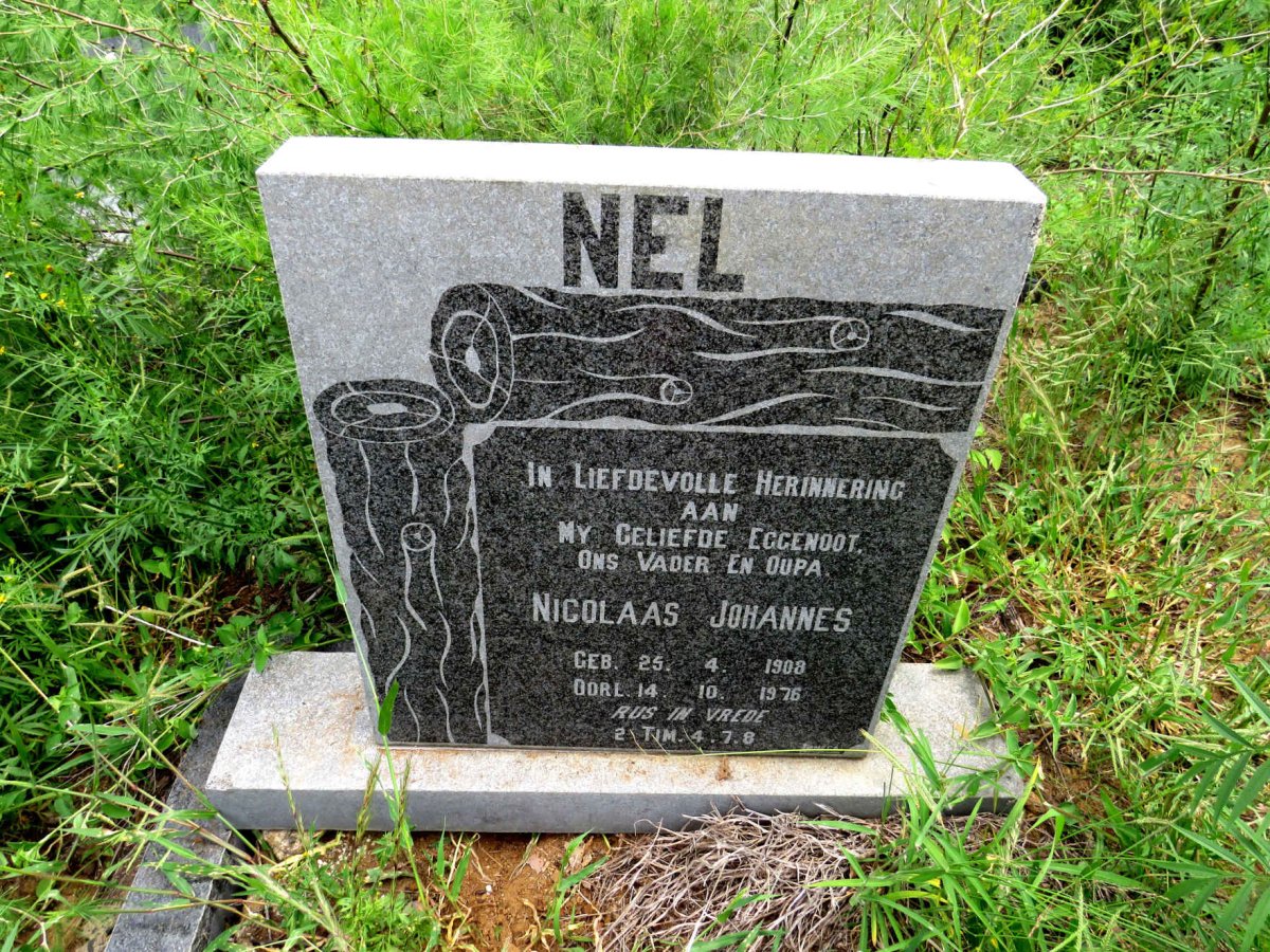 NEL Nicolaas Johannes 1908-1976
