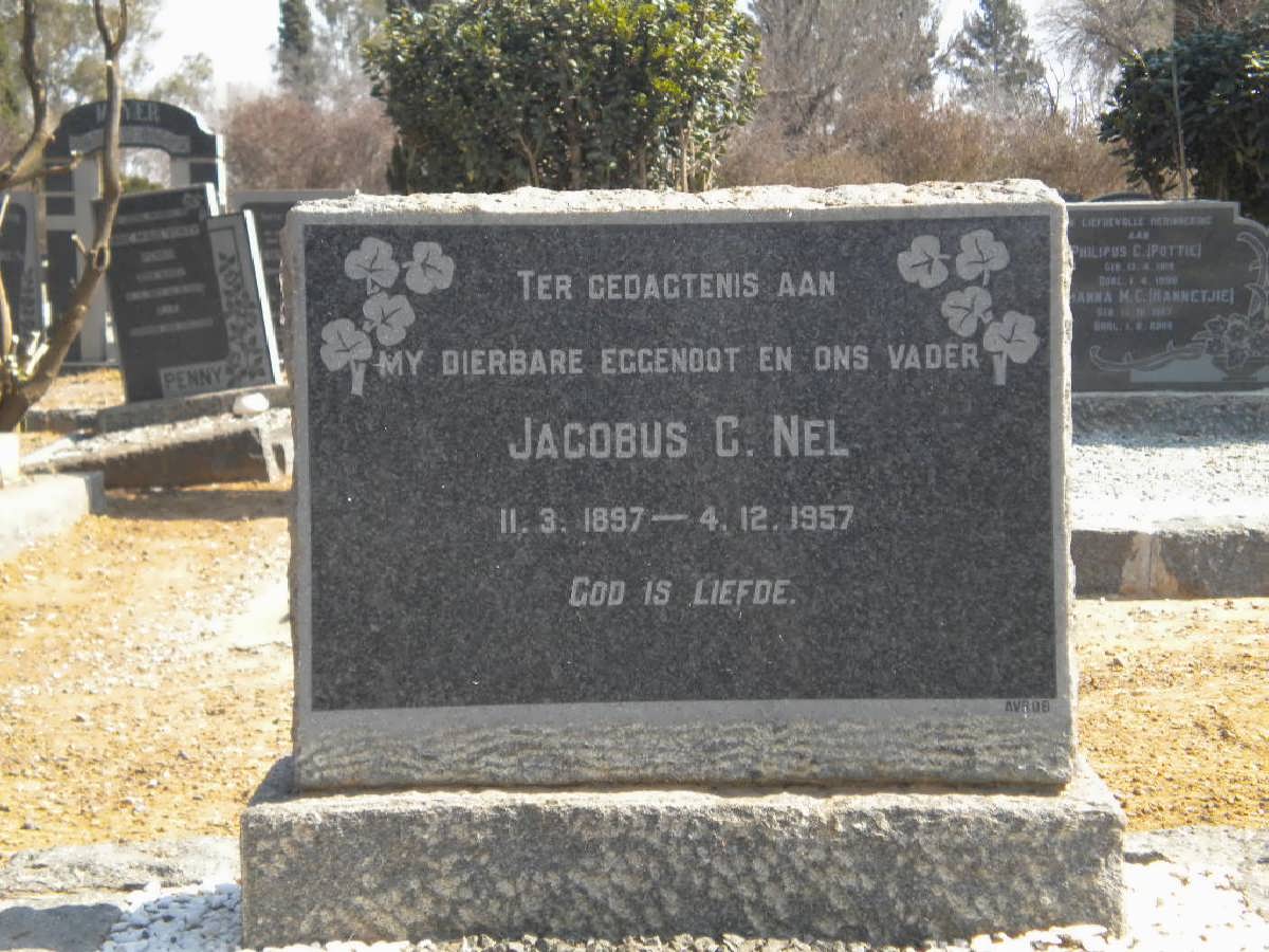 NEL Jacobus C. 1897-1957