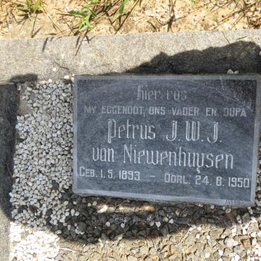 NIEWENHUYSEN Petrus J.W.J.1893-1950