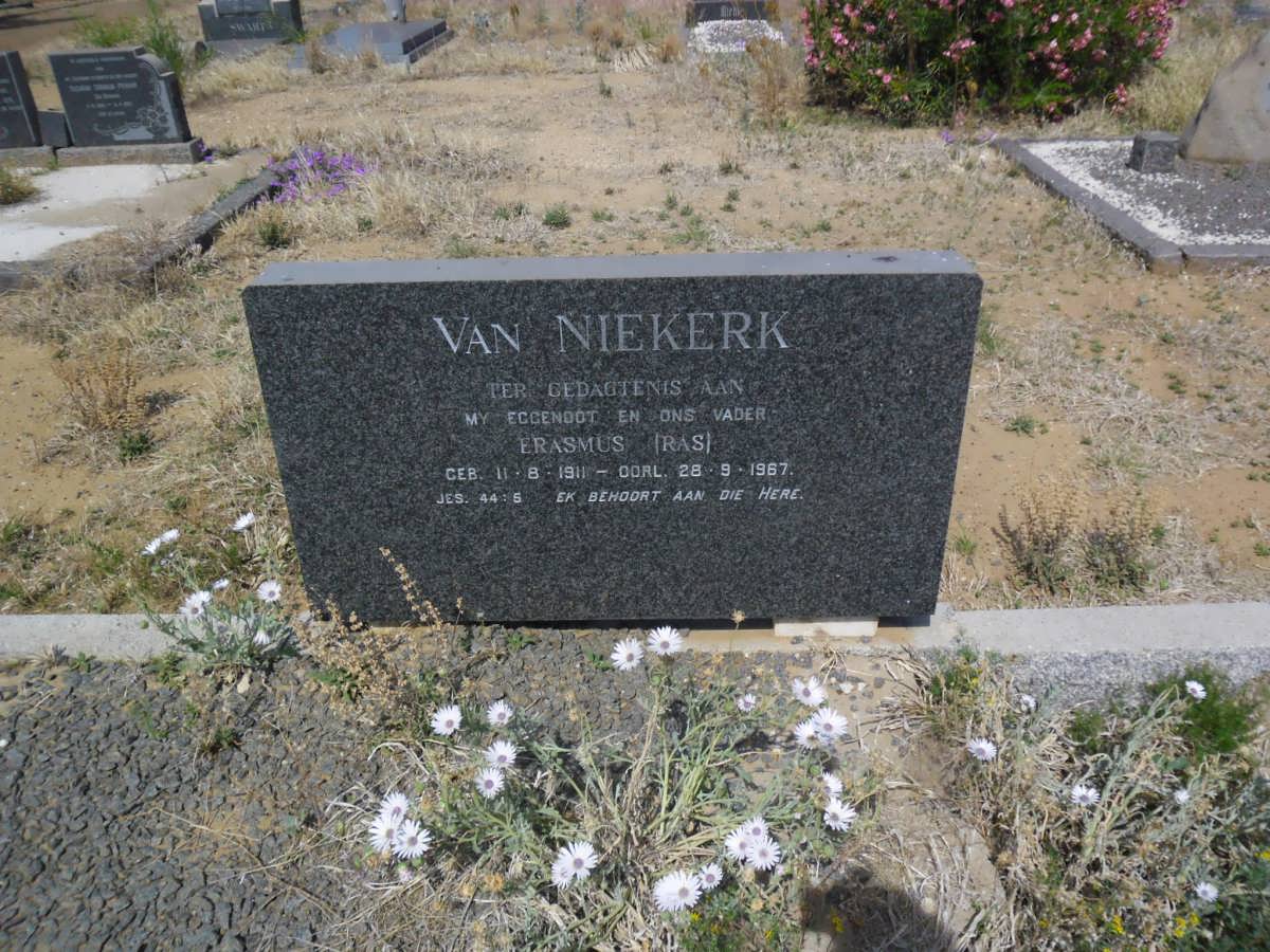 NIEKERK Erasmus, van 1911-1967