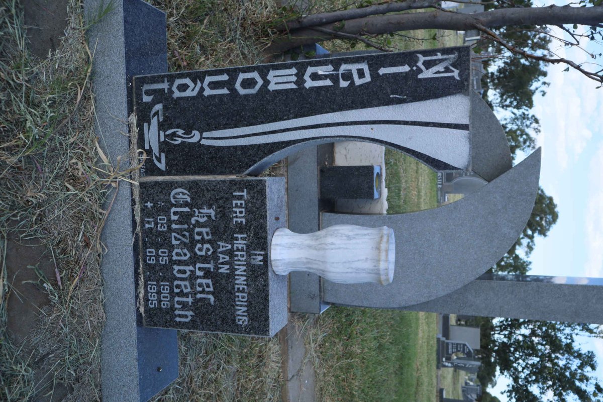 NIEUWOUDT Hester Elizabeth 1906-1995