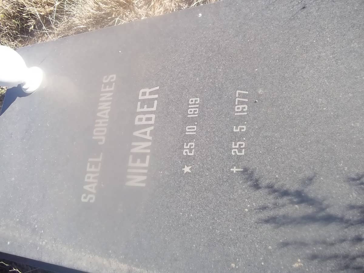 NIENABER Sarel Johannes 1919-1977