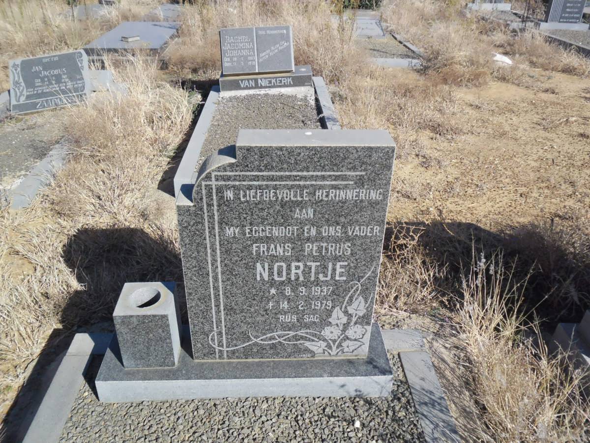 NORTJE Frans Petrus 1937-1979