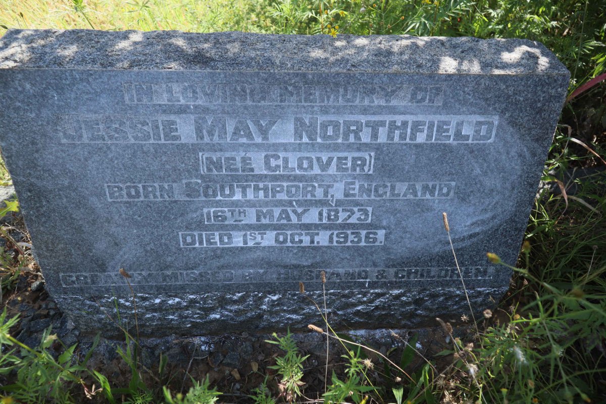 NORTHFIELD Jessie May nee GLOVER 1873-1936