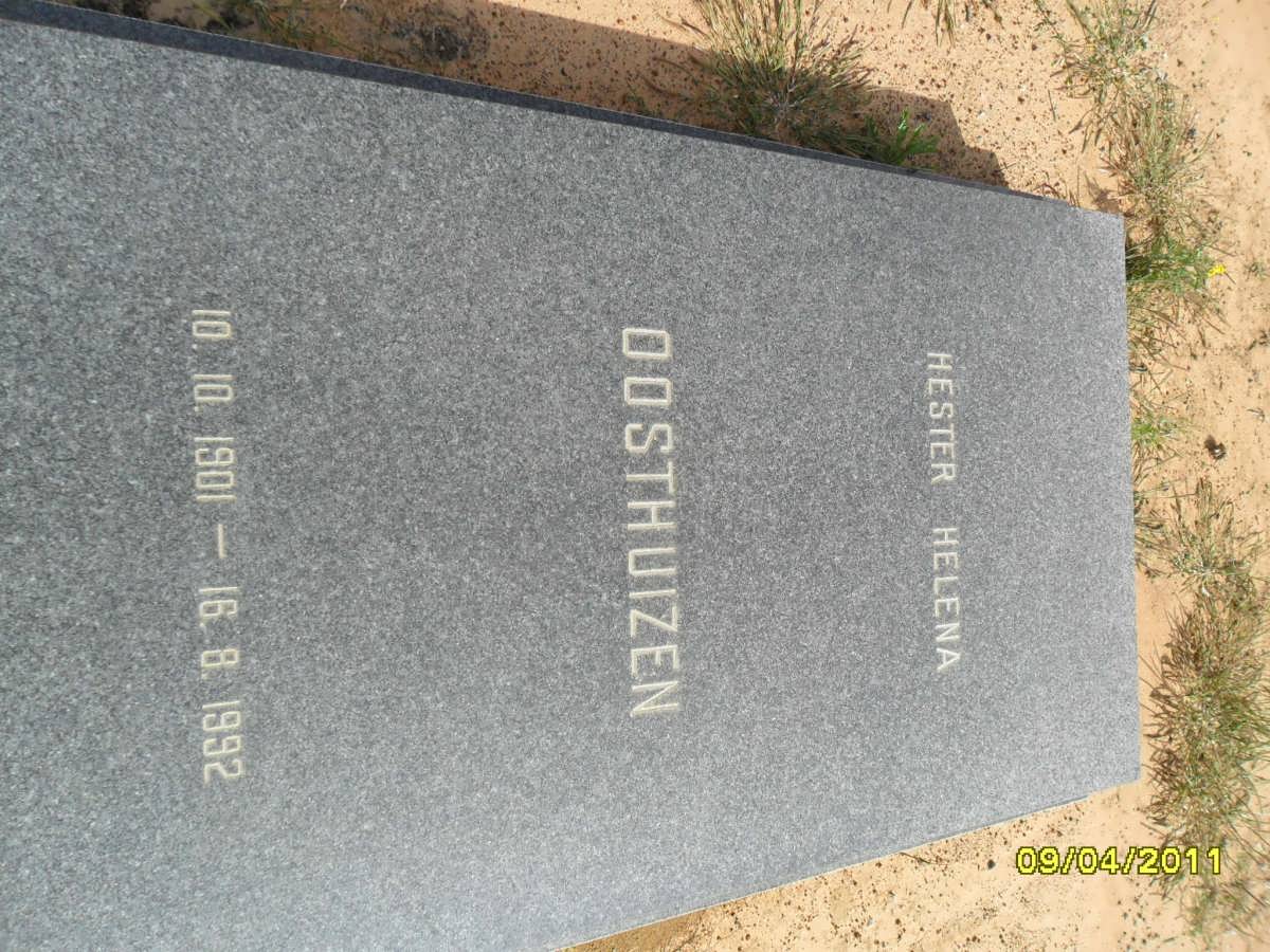 OOSTHUIZEN Hester Helena 1901-1992