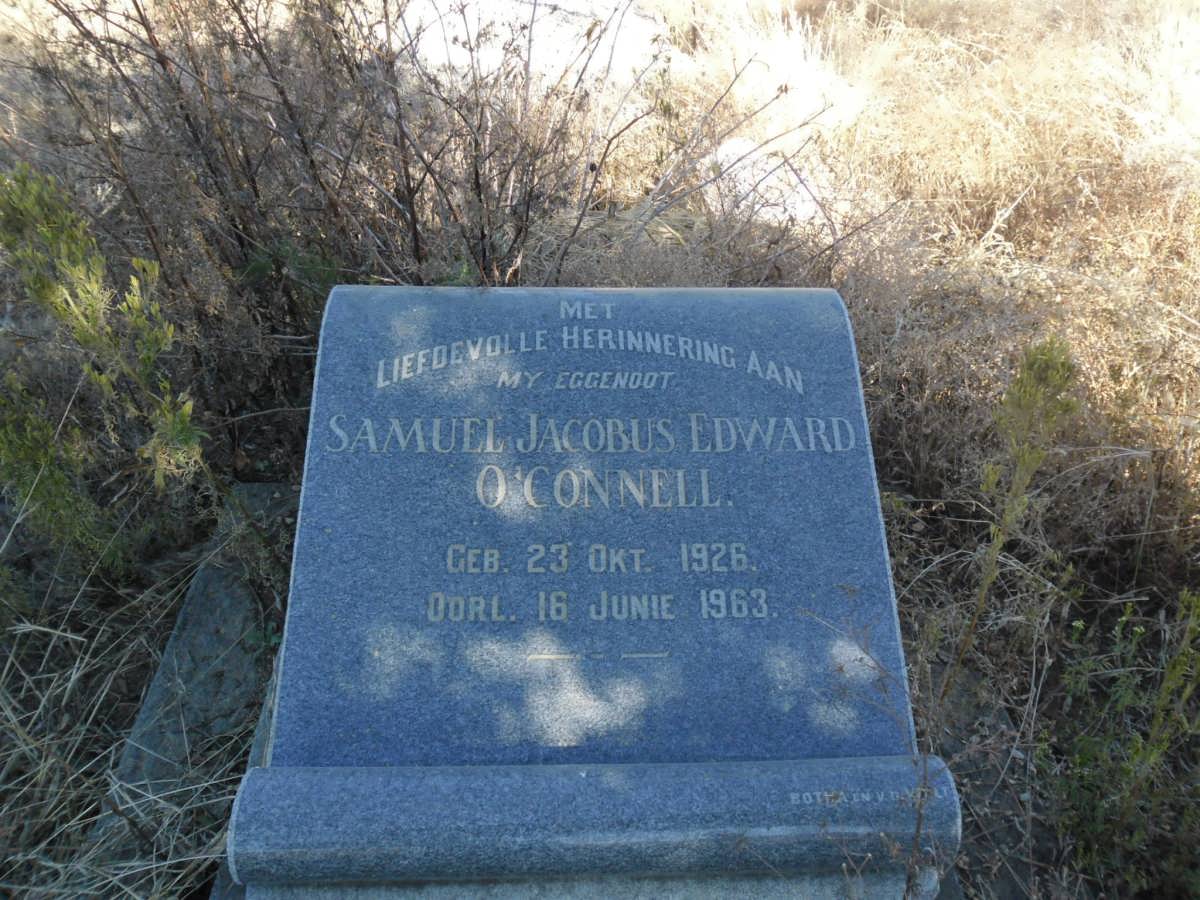 O'CONNELL Samuel Jacobus Edward 1926-1963