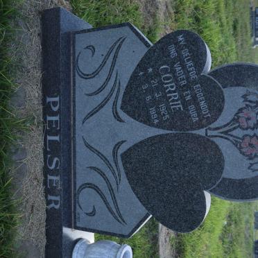 PELSER Corrie 1925-1994