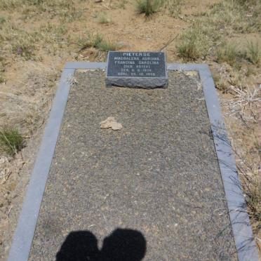 PIETERSE Magdalena Adriana Francina Carolina nee BOTES 1874-1946