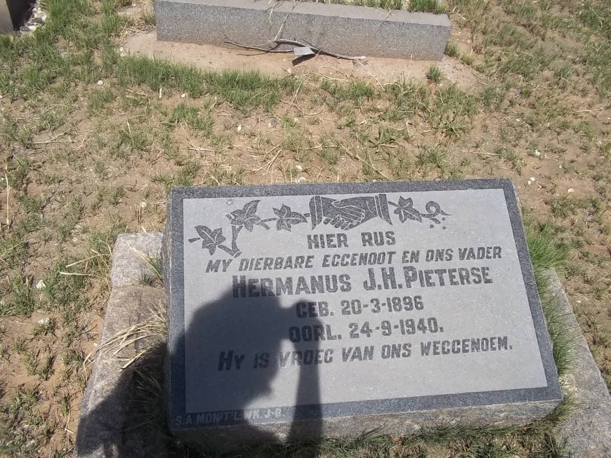 PIETERSE Hermanus J.H. 1896-1940