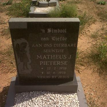 PIETERSE Matheus J. 1978-1978