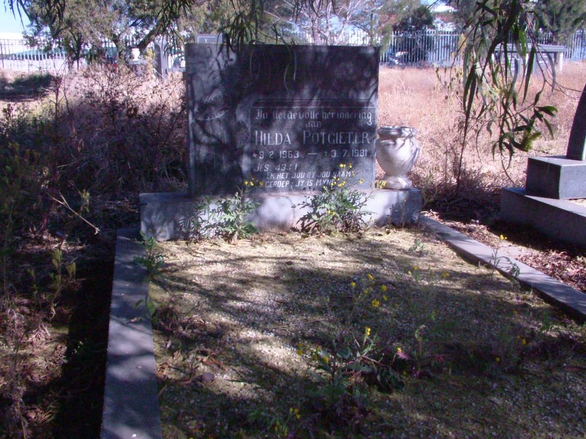 POTGIETER Hilda 1963-1981