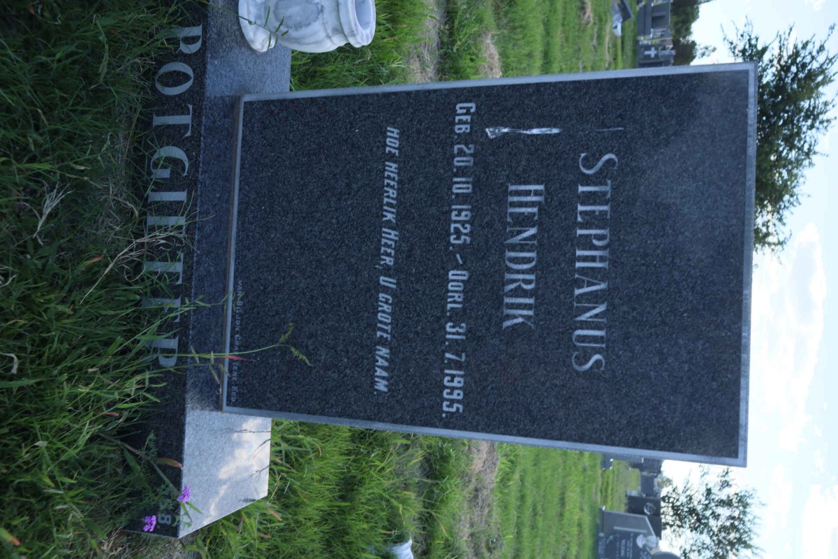 POTGIETER Stephanus Hendrik 1925-1995