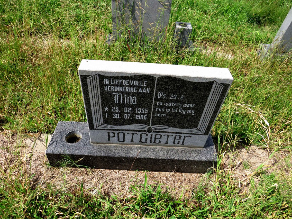 POTGIETER Nina 1955-1986