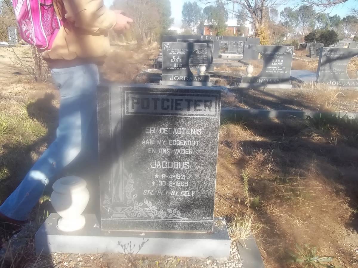 POTGIETER Jacobus 1921-1969