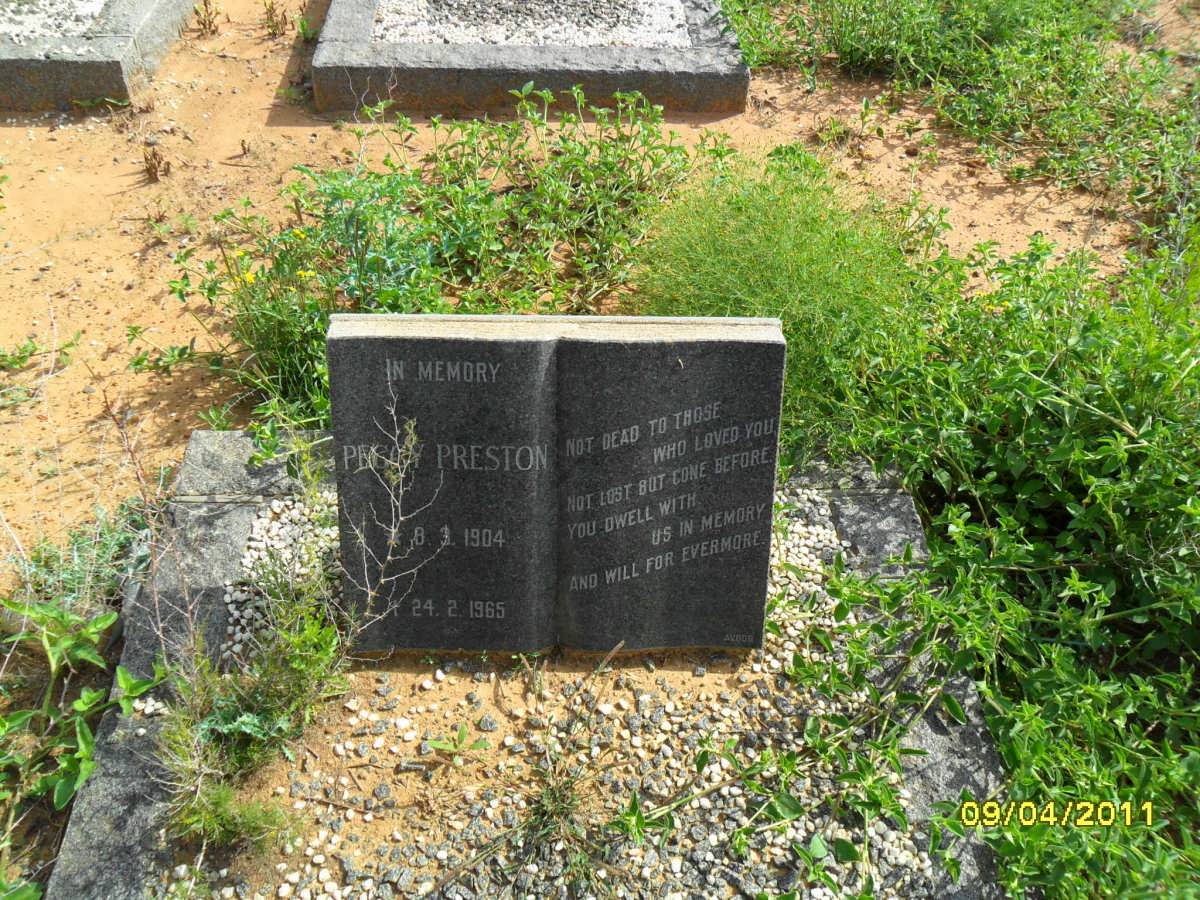 PRESTON Percy 1904-1965