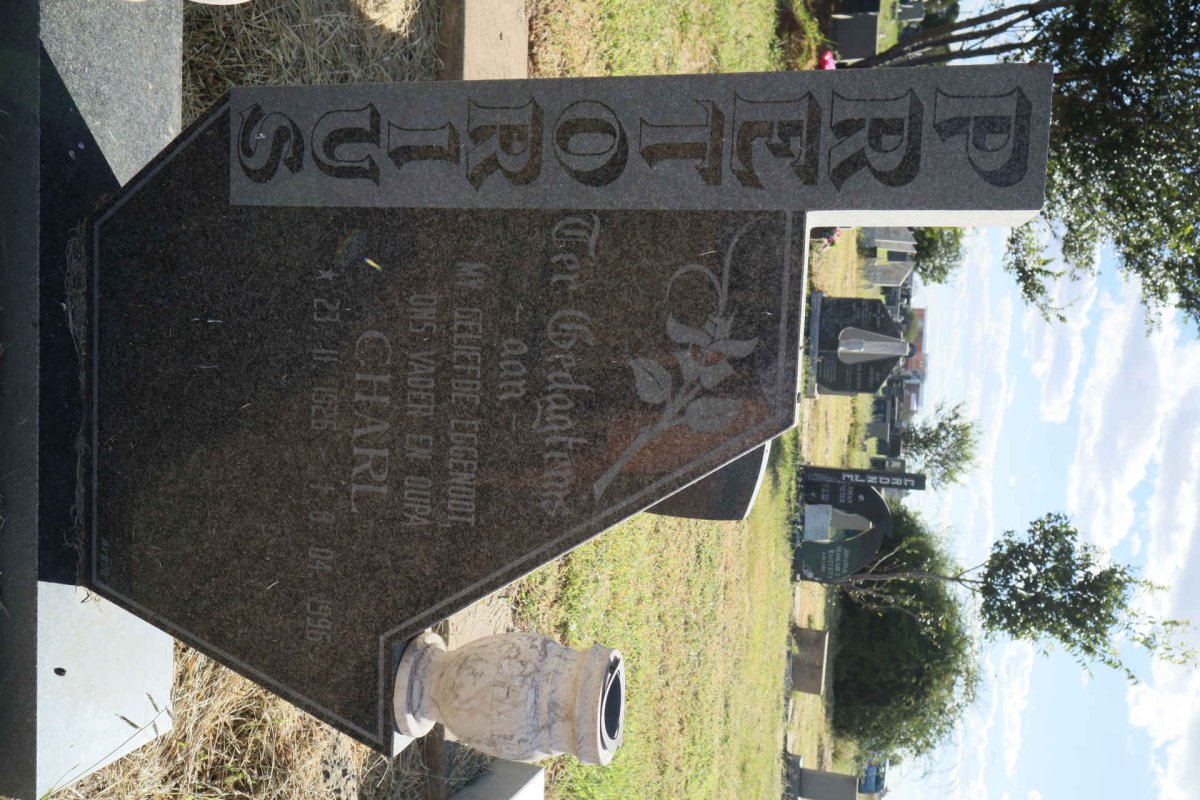 PRETORIUS Charl 1926-1996