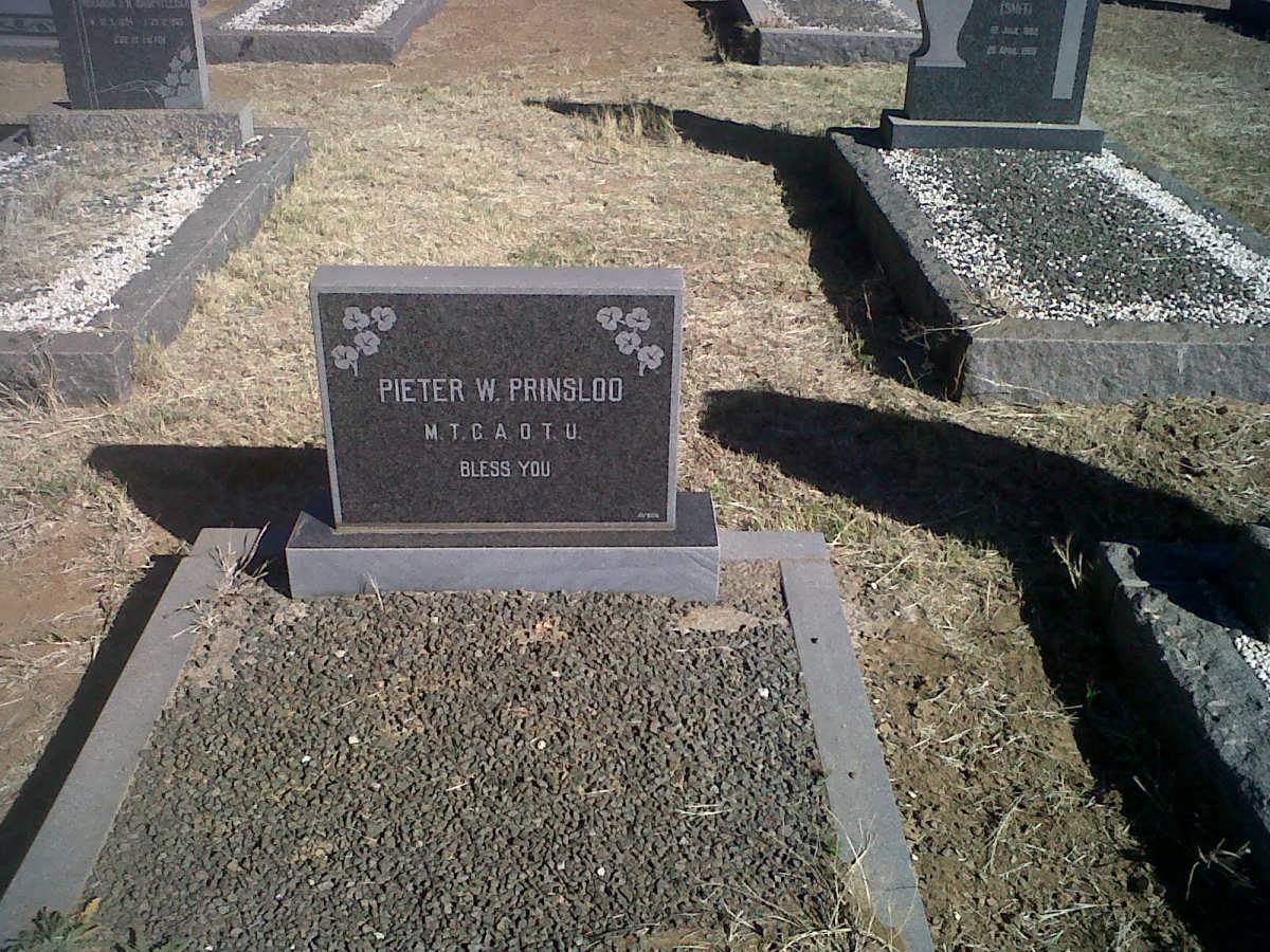 PRINSLOO Pieter W.