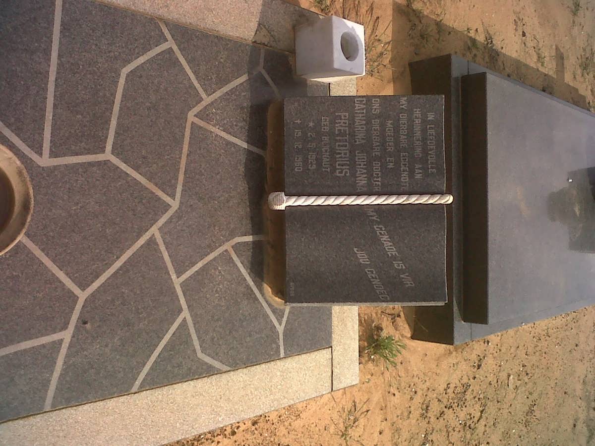 PRETORIUS Catharina Johanna nee BLIGNAUT 1929-1960