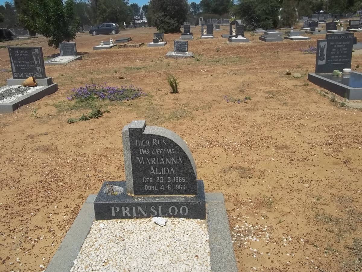 PRINSLOO Marianna Alida 1965-1966
