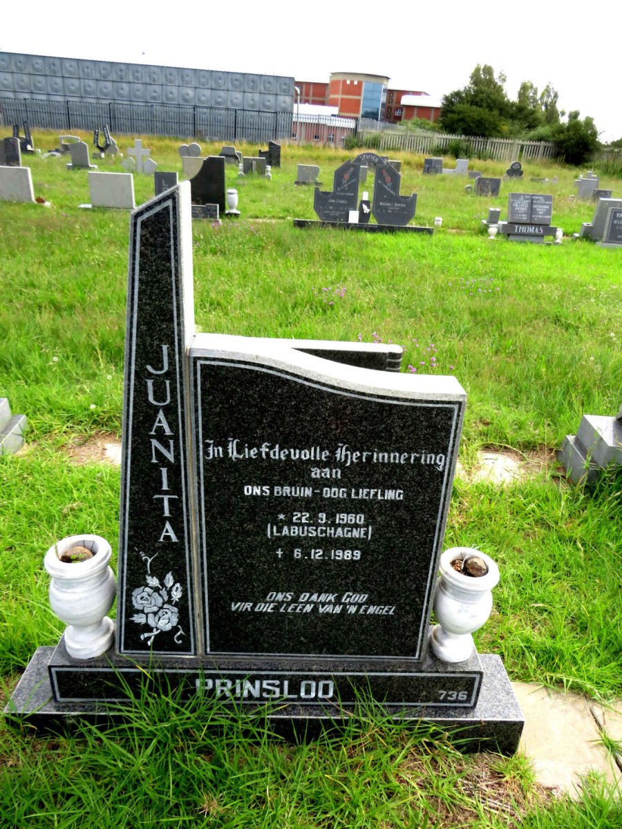 PRINSLOO Juanita nee LABUSCHAGNE 1960-1989
