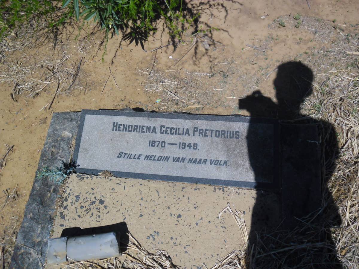 PRETORIUS Hendriena Cecilia 1870-1948