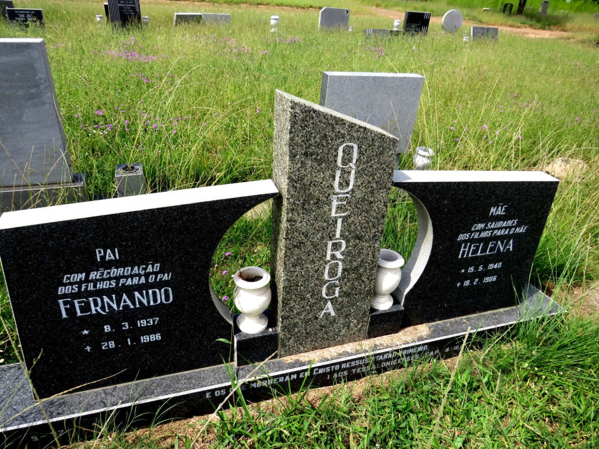 QUEIROGA Fernando 1937-1986 & Helena 1940-1986 