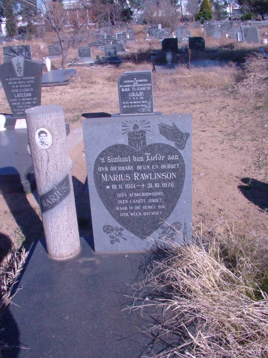 RAWLINSON Marius 1951-1976