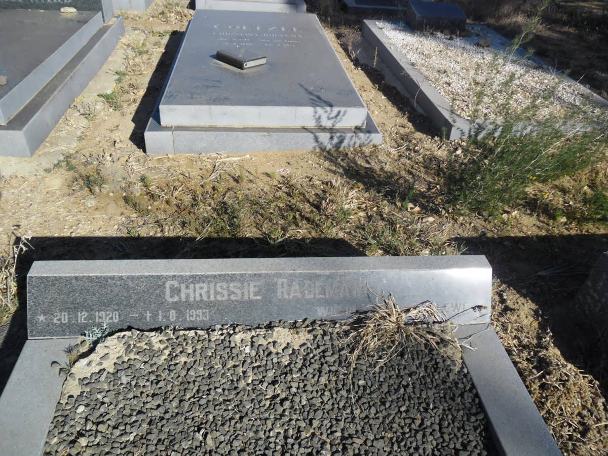 RADEMAN Chrissie 1920-1993
