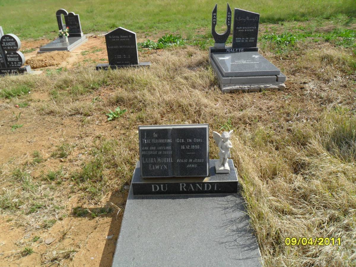 RANDT Laura Muriel Elwyn, du 1990-1990