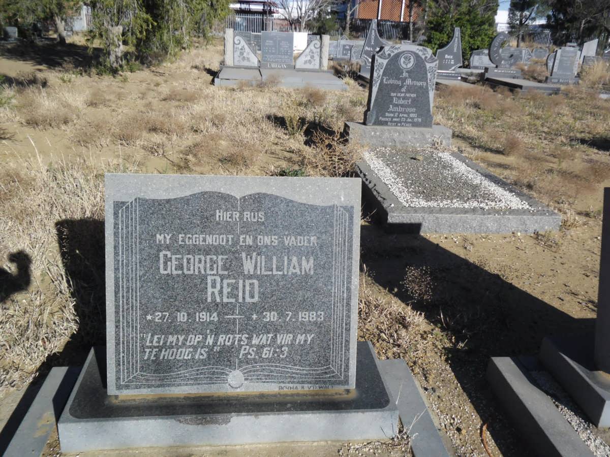 REID George William 1914-1983