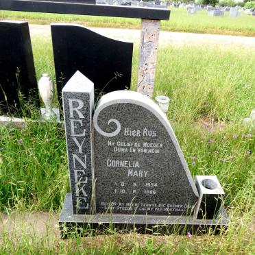 REYNEKE Cornelia Mary 1934-1986
