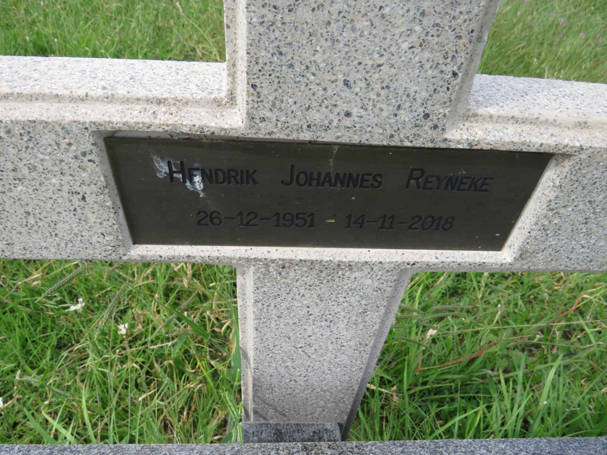 REYNEKE Hendrik Johannes 1951-2018 