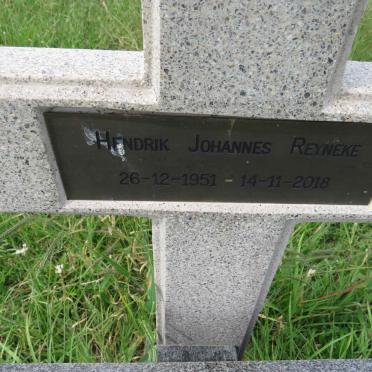 REYNEKE Hendrik Johannes 1951-2018 
