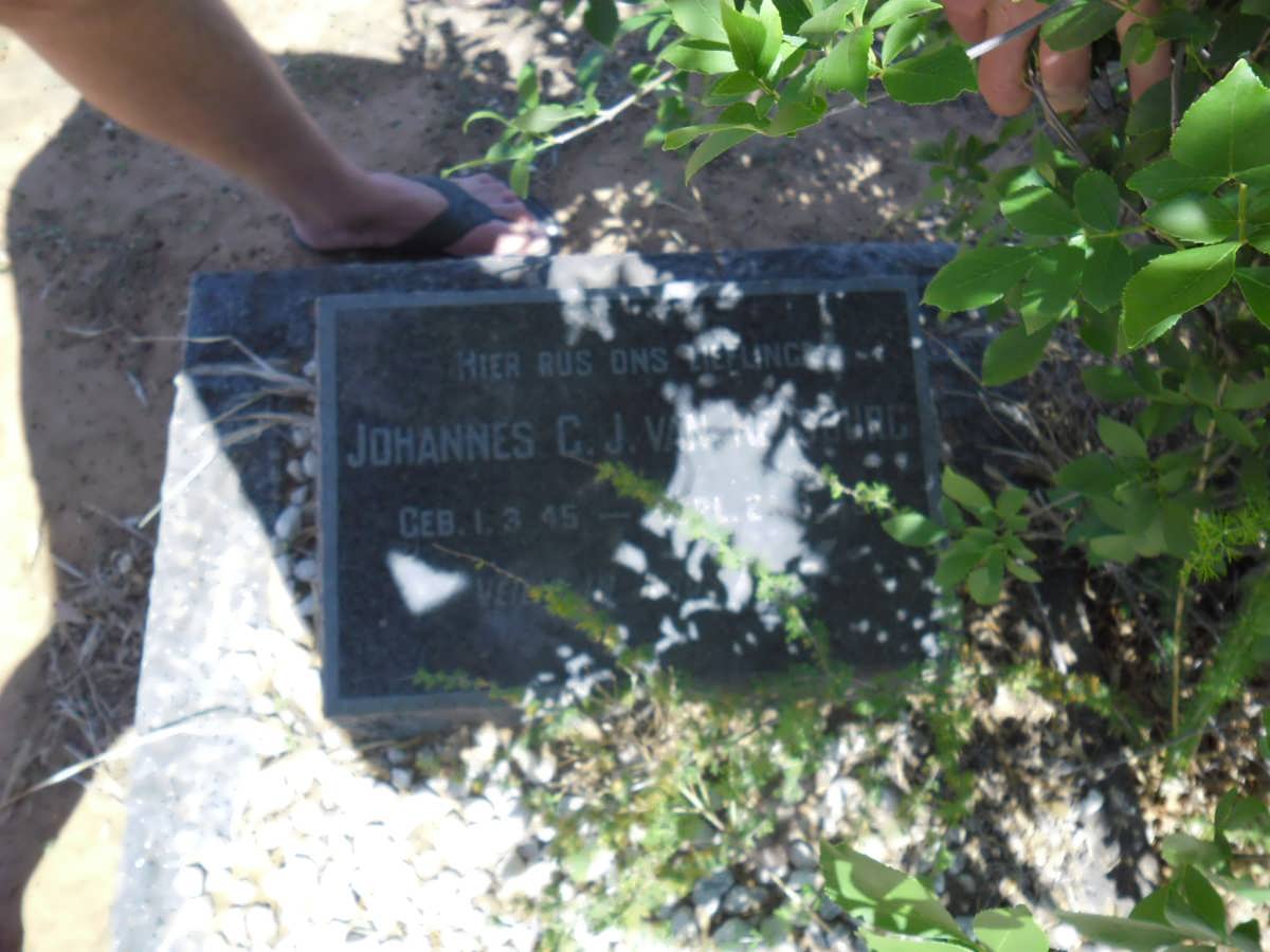 RENSBURG Johannes C.J., van 1945-19??