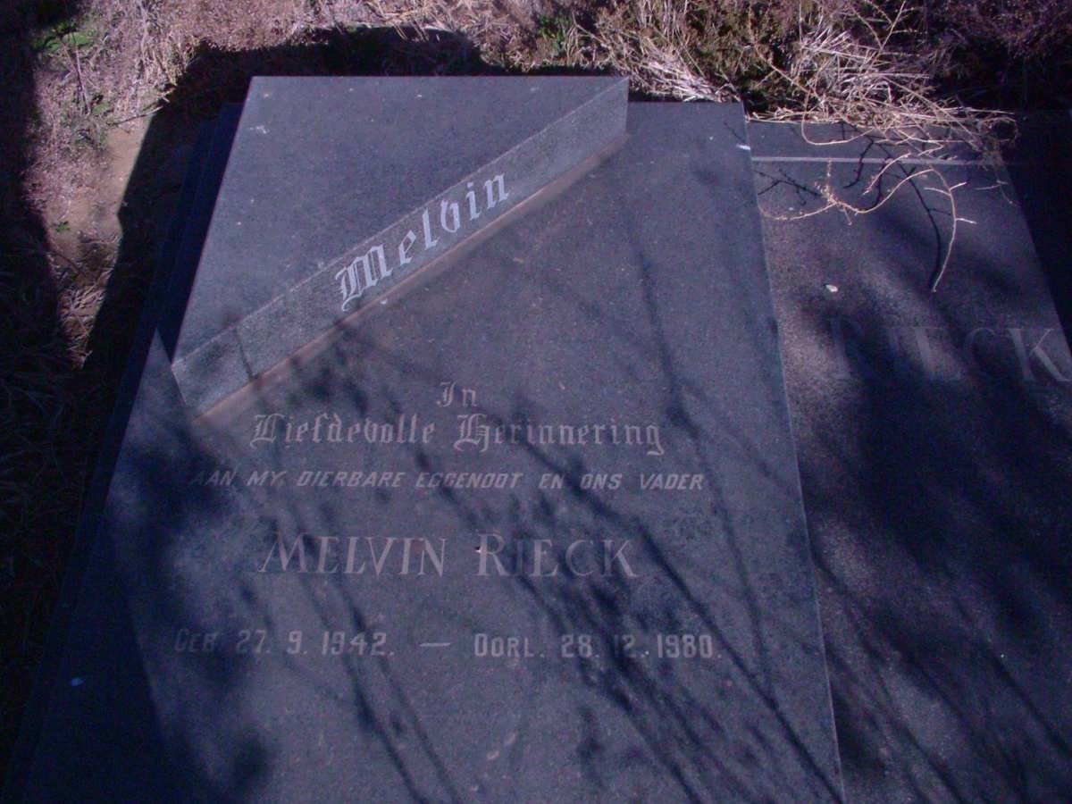 RIECK Melvin 1942-1980