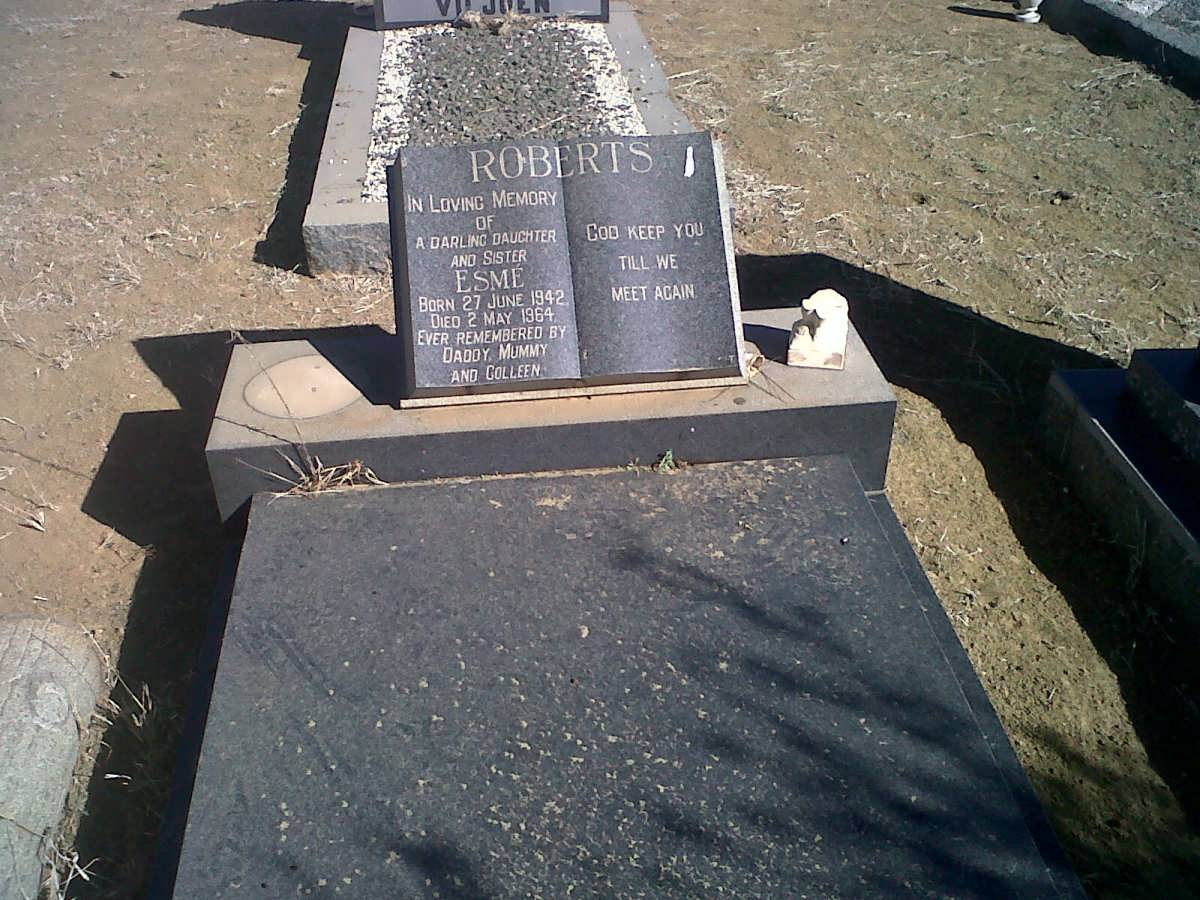 ROBERTS Esmé 1942-1964