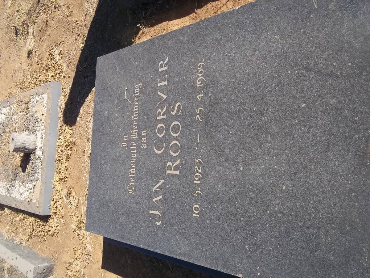 ROOS Jan Corver 1923-1969