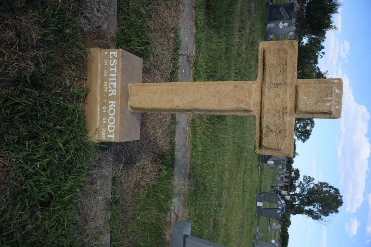 ROODT Esther 1927-2007
