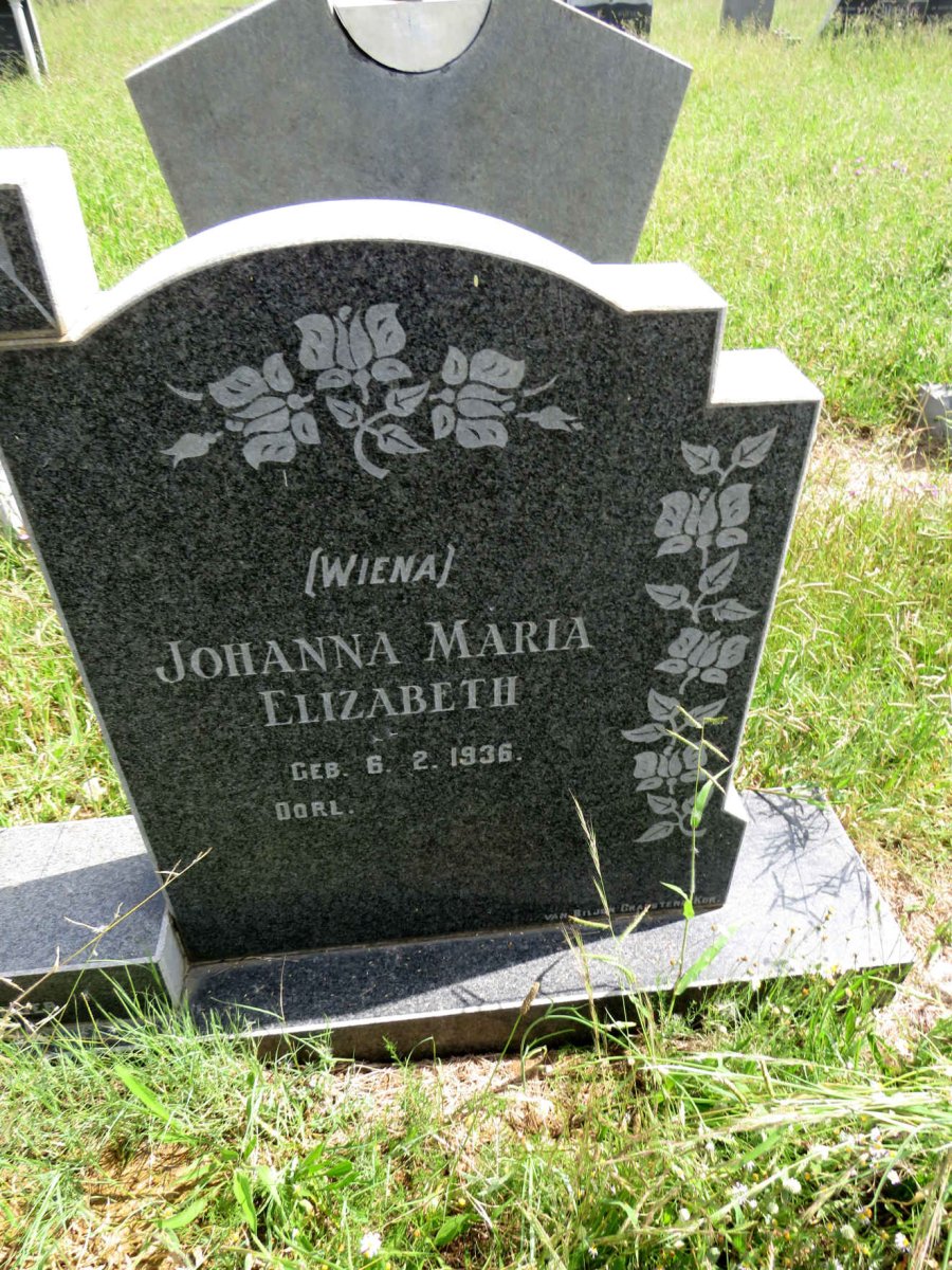 ROBINSON Andries Johannes Zacharias 1931-1992 & Johanna Maria Elizabeth 1936- _3