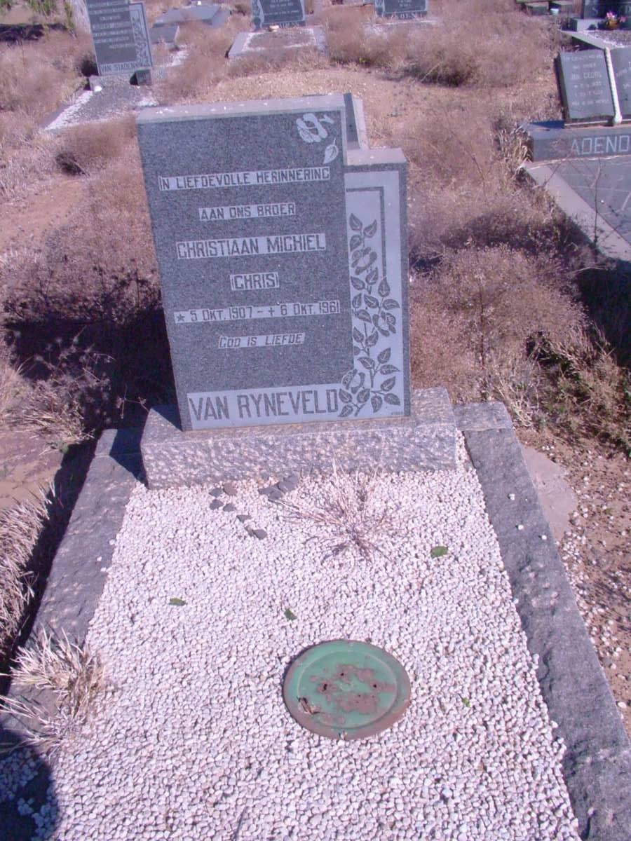 RYNEVELD Christiaan Michiel, van 1907-1961