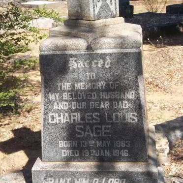 SAGE Charles Louis 1863-1946