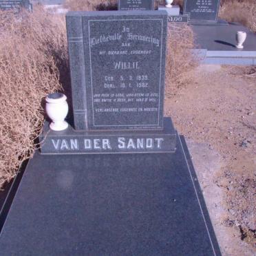 SANDT Willie, van der 1939-1982
