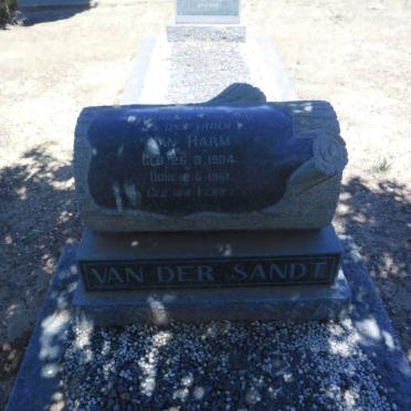 SANDT Jan Harm, van der 1904-1961