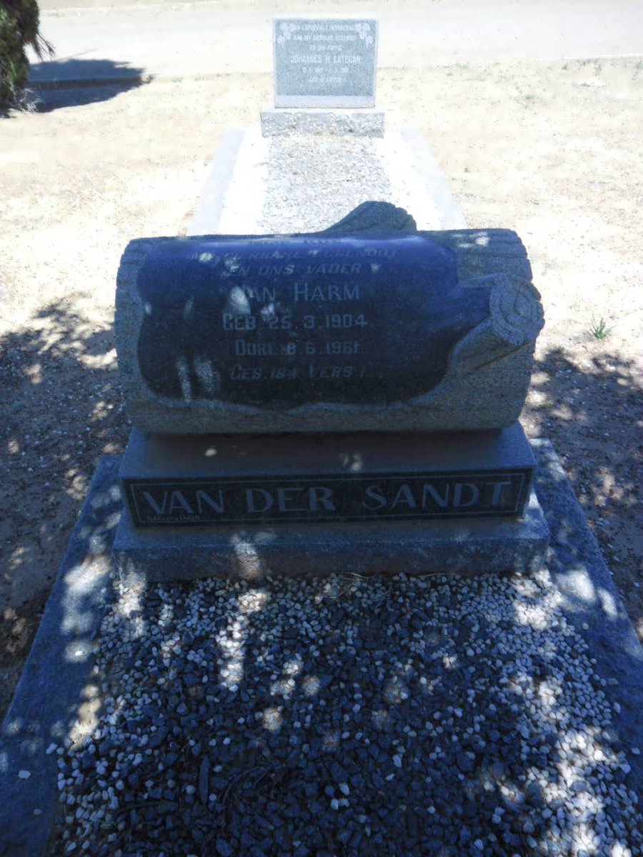 SANDT Jan Harm, van der 1904-1961
